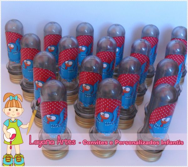 Tubete P - Galinha Pintadinha