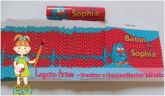 Rótulo para baton - Galinha Pintadinha